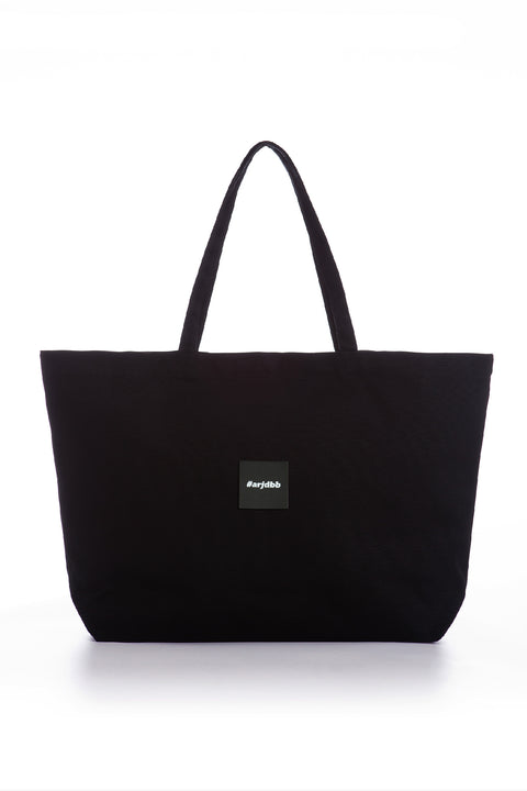BASIC Plain Canvas Tote Bag