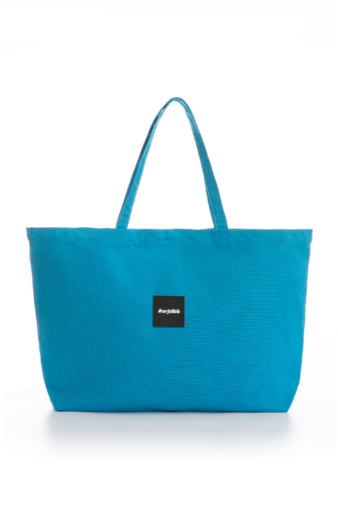 BASIC Plain Canvas Tote Bag