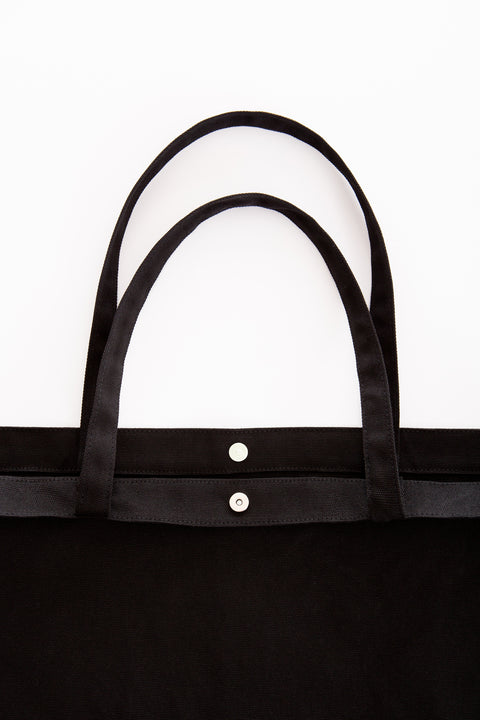 BASIC Plain Canvas Tote Bag