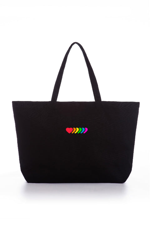 LOVE-IN-PRIDE Canvas Tote Bag