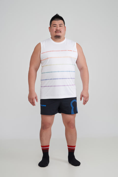 Rhythm PRIDE Sleeveless in White