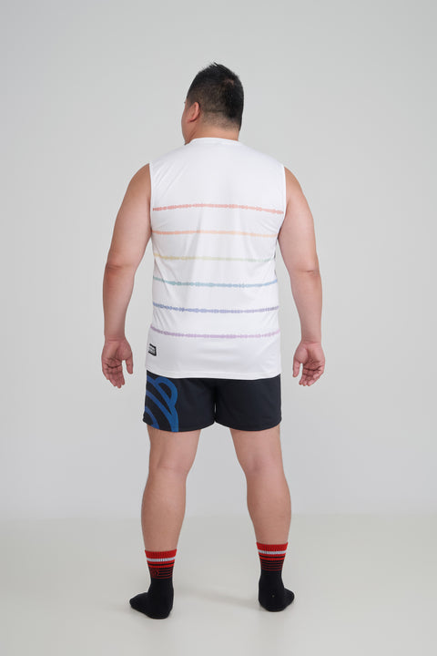 Rhythm PRIDE Sleeveless in White