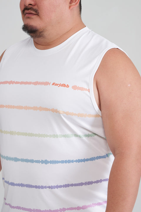 Rhythm PRIDE Sleeveless in White