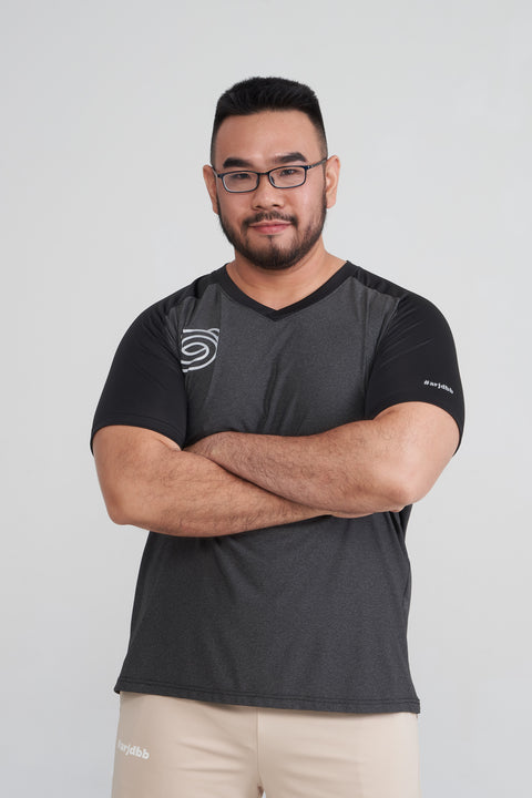 MOBIUSBEAR Raglan V-neck Tee