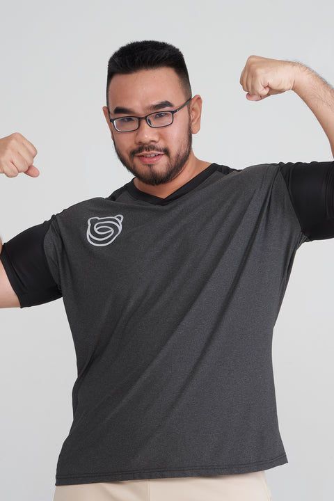 MOBIUSBEAR Raglan V-neck Tee