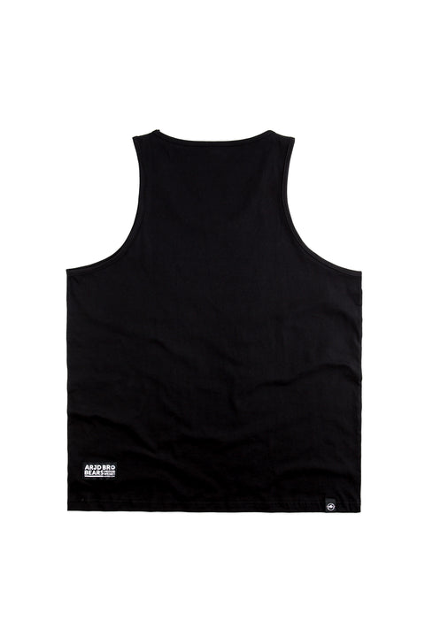 BASIC Plain Cotton Tank in Black