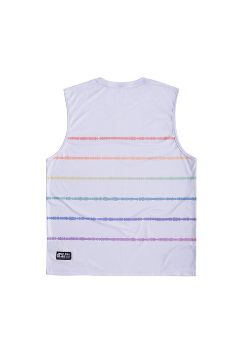 Rhythm PRIDE Sleeveless in White