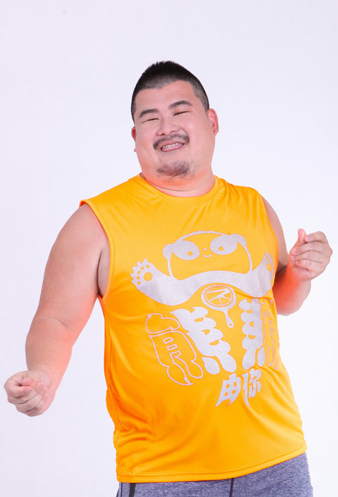 ABU Classic Sleeveless in NeonMandarin