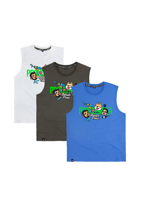 Shiba Splash Crew PROUDWEAR Sleeveless