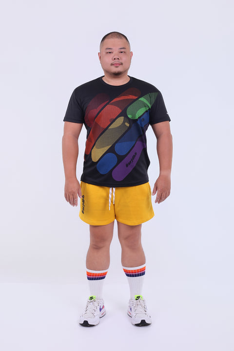 ABU DotMatrix PRIDE Tee in Black