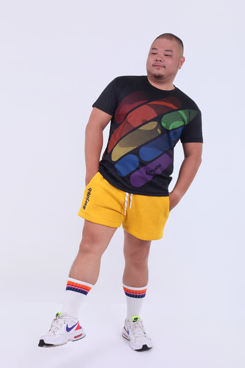 ABU DotMatrix PRIDE Tee in Black