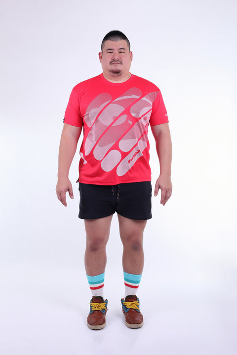 ABU DotMatrix Tee in Red