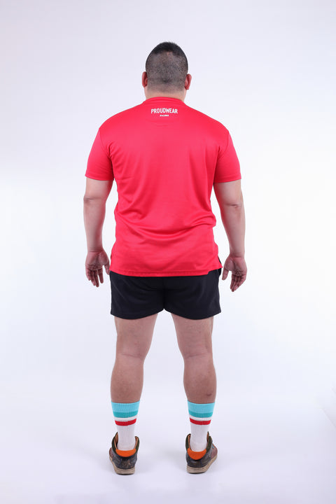 ABU DotMatrix Tee in Red