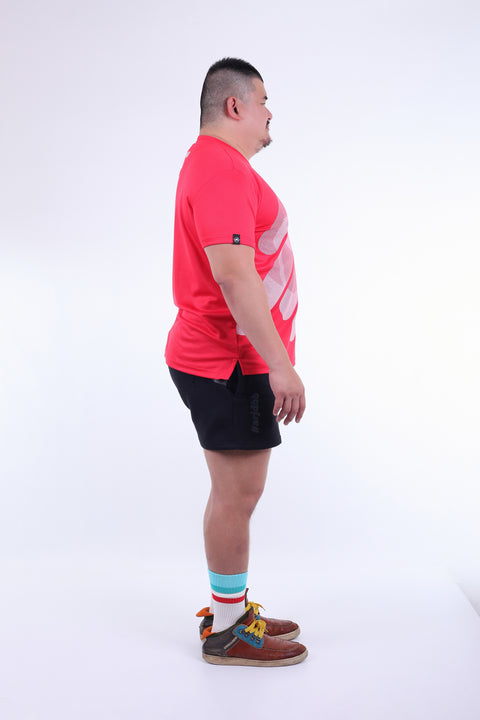 ABU DotMatrix Tee in Red