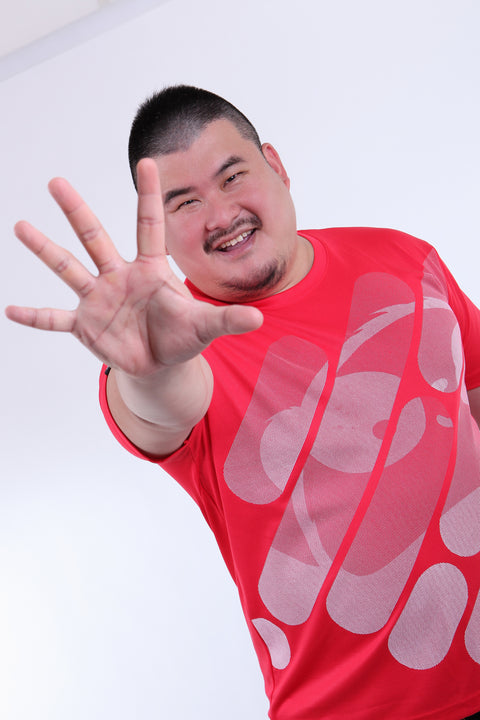 ABU DotMatrix Tee in Red