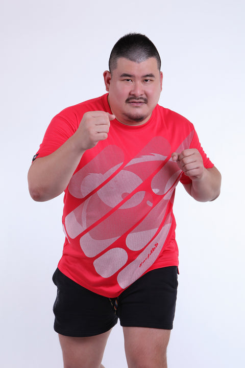 ABU DotMatrix Tee in Red