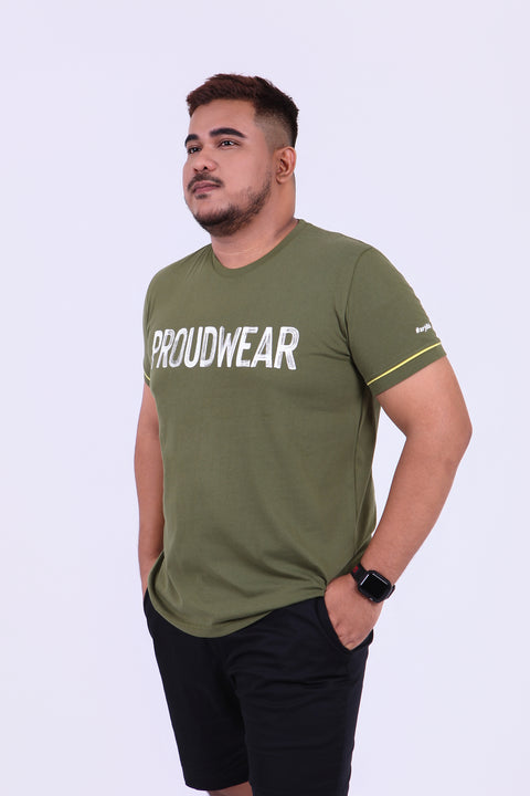 PROUDWEAR Tee in Army Green
