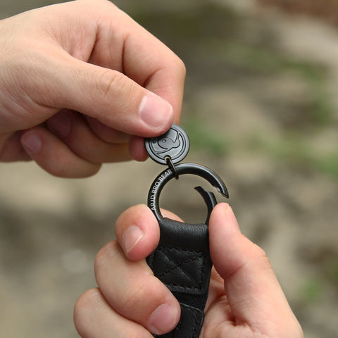 #arjdbb The Ring Carabiner in Black is available from small to plus sizes - ARJD BRO BEARS
