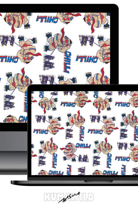 KUMAWILD by Tatsuo Digital Wallpaper B