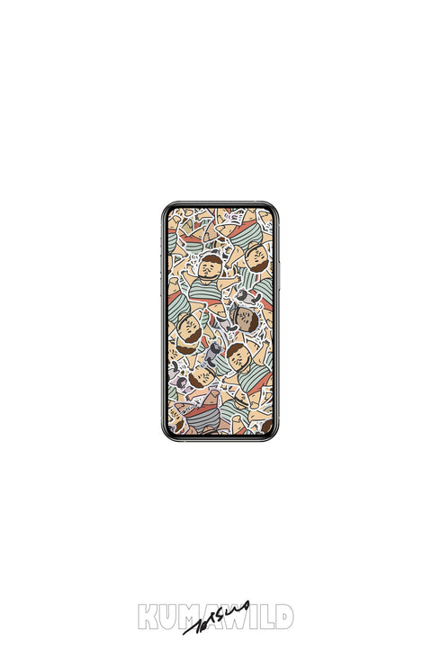 KUMAWILD by Tatsuo Digital Wallpaper C