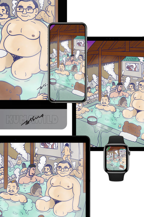 KUMAWILD by Tatsuo Digital Wallpaper D