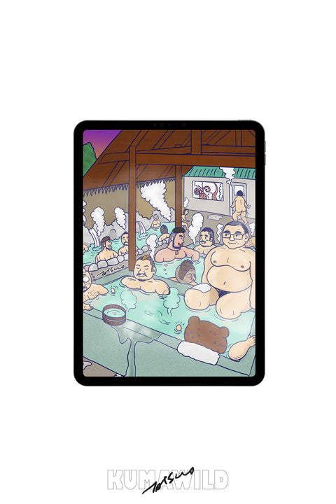 KUMAWILD by Tatsuo Digital Wallpaper D