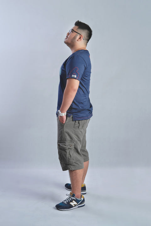 ABU LOVE Tee in Navy is available from small to plus sizes - ARJD BRO BEARS