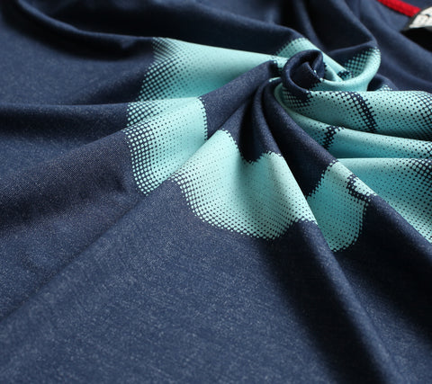 ABU LOVE Tee in Navy is available from small to plus sizes - ARJD BRO BEARS