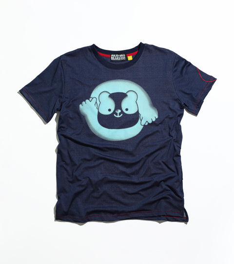 ABU LOVE Tee in Navy is available from small to plus sizes - ARJD BRO BEARS
