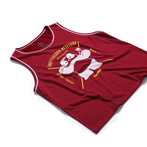 ABU ALIVE Tank in Maroon is available from small to plus sizes - ARJD BRO BEARS