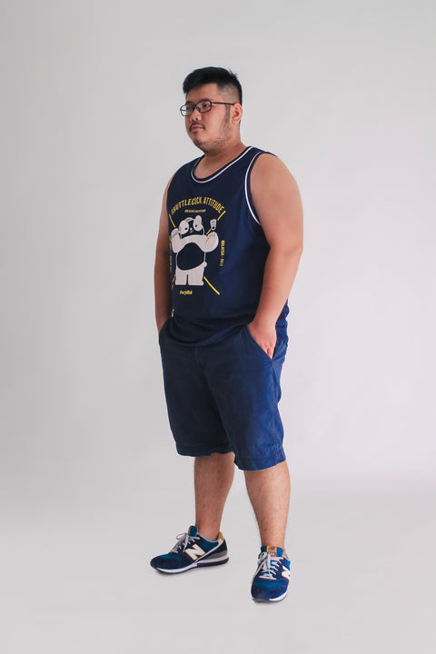 ABU ALIVE Tank in Navy is available from small to plus sizes - ARJD BRO BEARS