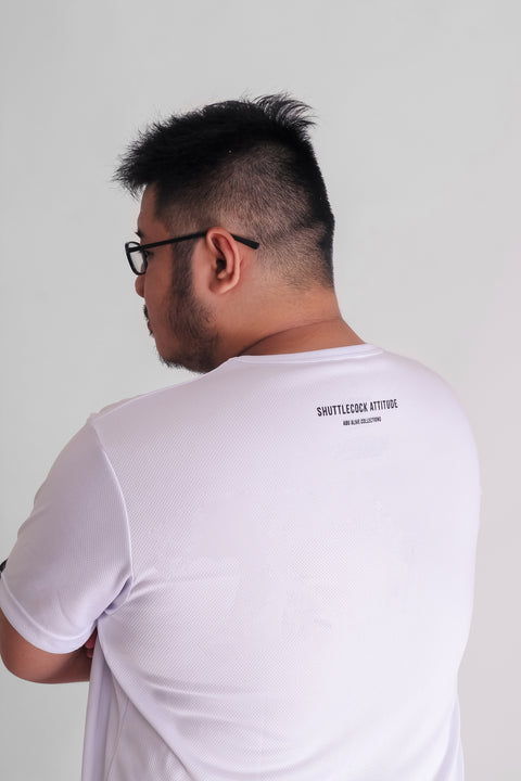 ABU ALIVE Tee in White is available from small to plus sizes - ARJD BRO BEARS