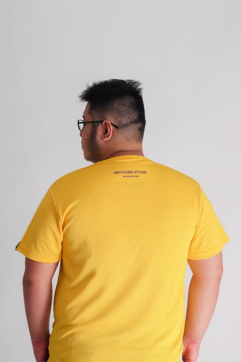 ABU ALIVE Tee in Yellow is available from small to plus sizes - ARJD BRO BEARS
