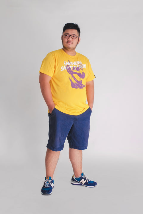 ABU ALIVE Tee in Yellow is available from small to plus sizes - ARJD BRO BEARS
