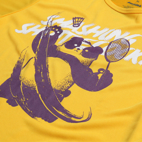 ABU ALIVE Tee in Yellow is available from small to plus sizes - ARJD BRO BEARS