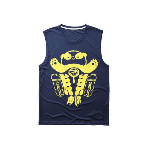 ABU Classic Sleeveless in Navy is available from small to plus sizes - ARJD BRO BEARS