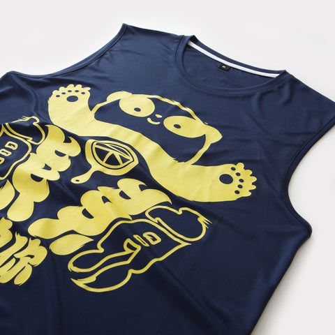 ABU Classic Sleeveless in Navy is available from small to plus sizes - ARJD BRO BEARS