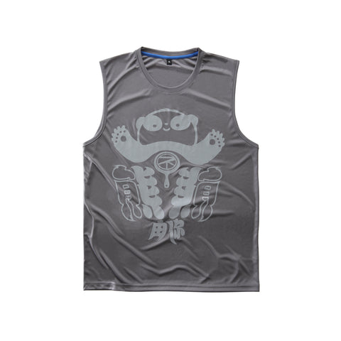 ABU Classic Sleeveless in Gray is available from small to plus sizes - ARJD BRO BEARS