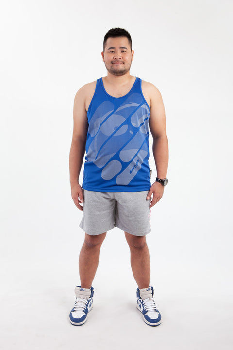 ABU DotMatrix Tank in Royal is available from small to plus sizes - ARJD BRO BEARS