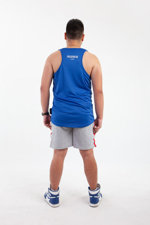 ABU DotMatrix Tank in Royal is available from small to plus sizes - ARJD BRO BEARS
