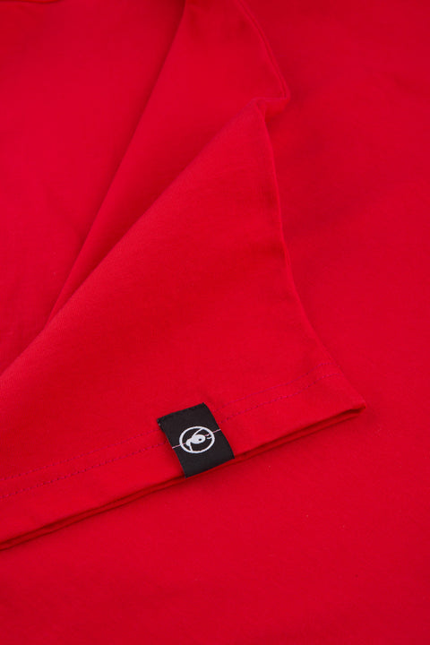 BASIC Plain Cotton Tank in Red