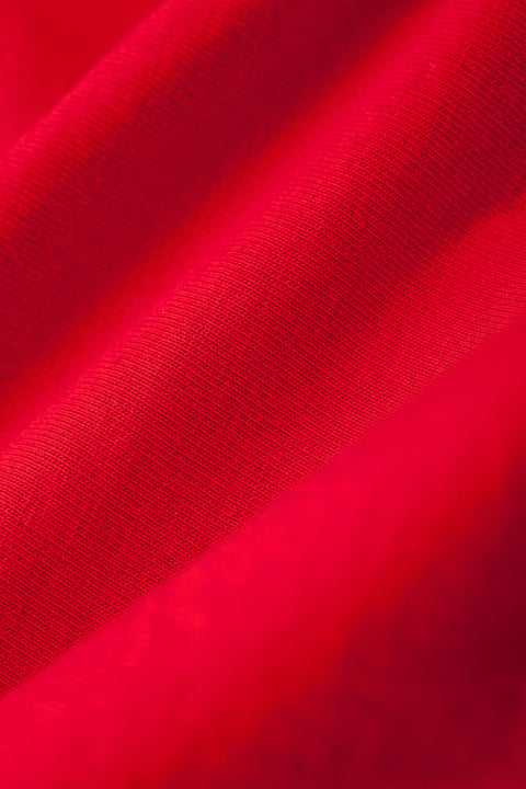 BASIC Plain Cotton Tank in Red