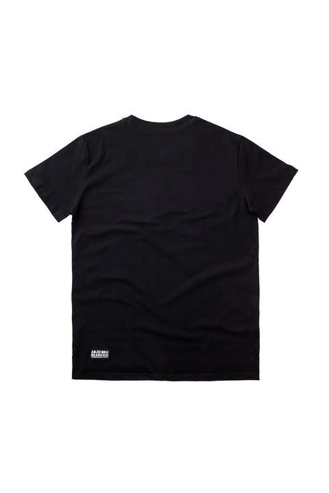 BASIC Plain Cotton Tee in Black