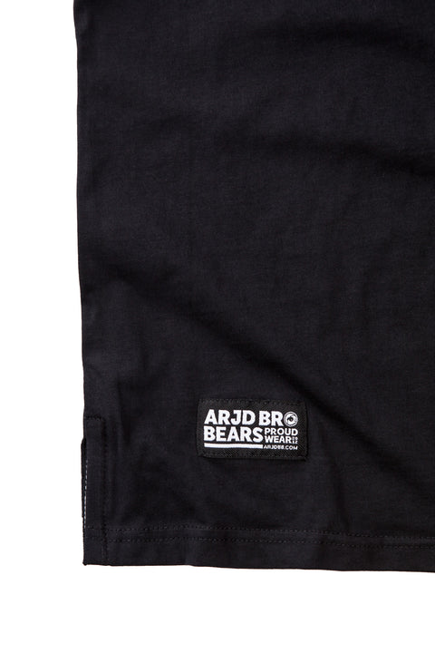 BASIC Plain Cotton Tee in Black