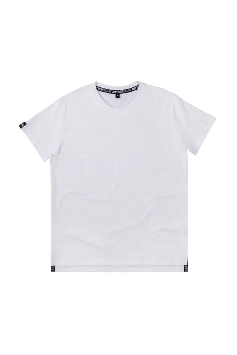 BASIC Plain Cotton Tee in White