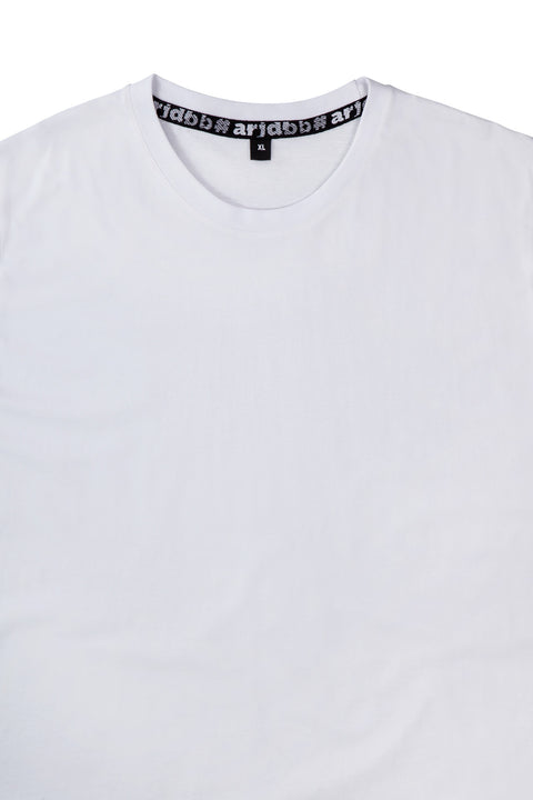 BASIC Plain Cotton Tee in White