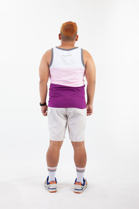 Classic Trifecta Tank COTTONCLOUD is available from small to plus sizes - ARJD BRO BEARS