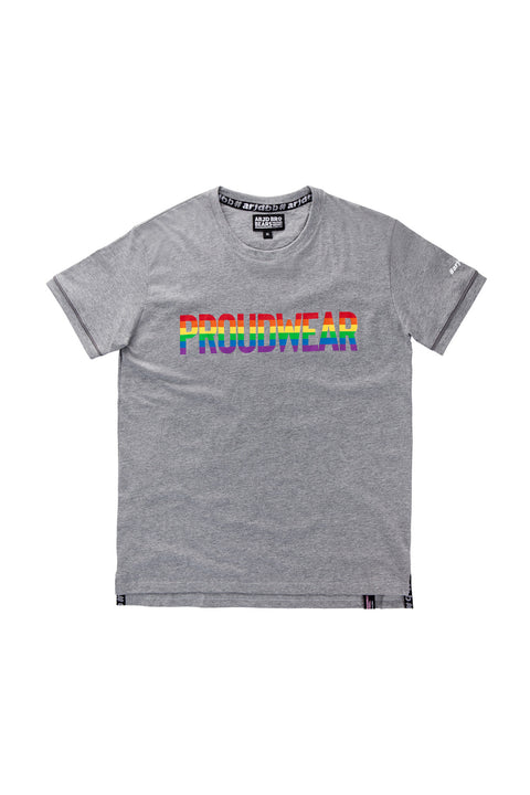 PROUDWEAR PRIDE Tee in Gray Melange