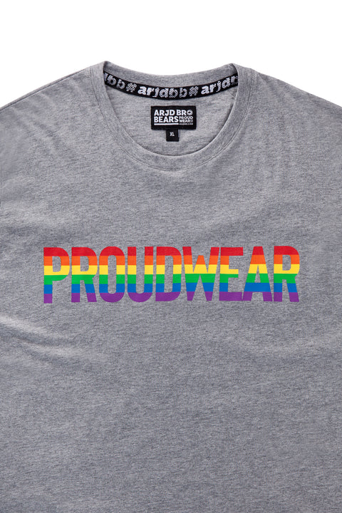 PROUDWEAR PRIDE Tee in Gray Melange