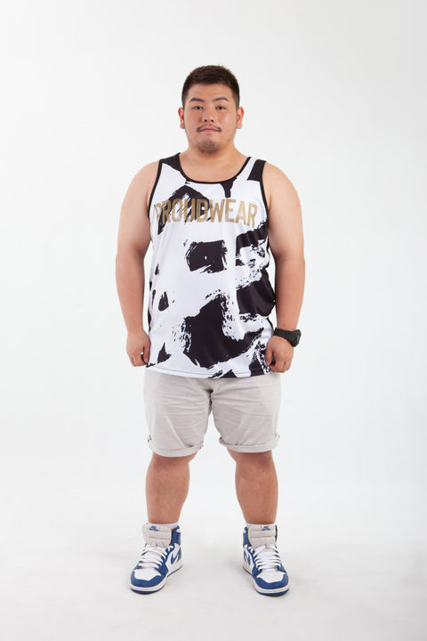 PROUDWEAR Calli-Camo Tank in Black is available from small to plus sizes - ARJD BRO BEARS